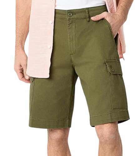 St. John's Bay Men's Cargo Shorts Olive 36