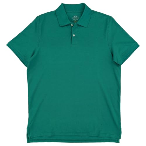 St. John's Bay Mens Green Comfort Stretch Classic Fit Polo Shirt 3XL